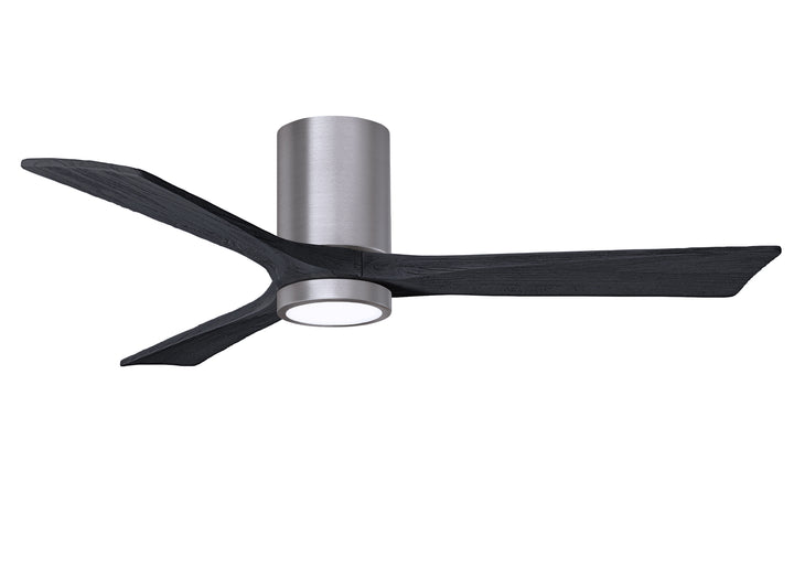 Matthews Fan Company Irene-3HLK 52" Flush Mounted Ceiling Fan with LED Light Kit