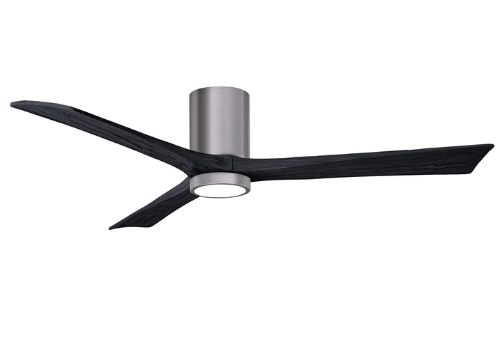 Matthews Fan Company Irene-3HLK 60" Flush Mounted Ceiling Fan with LED Light Kit