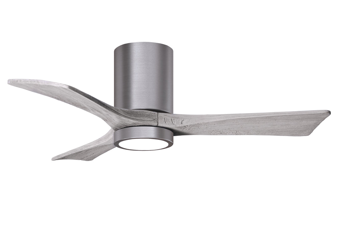 Matthews Fan Company Irene-3HLK 42" Flush Mounted Ceiling Fan with LED Light Kit