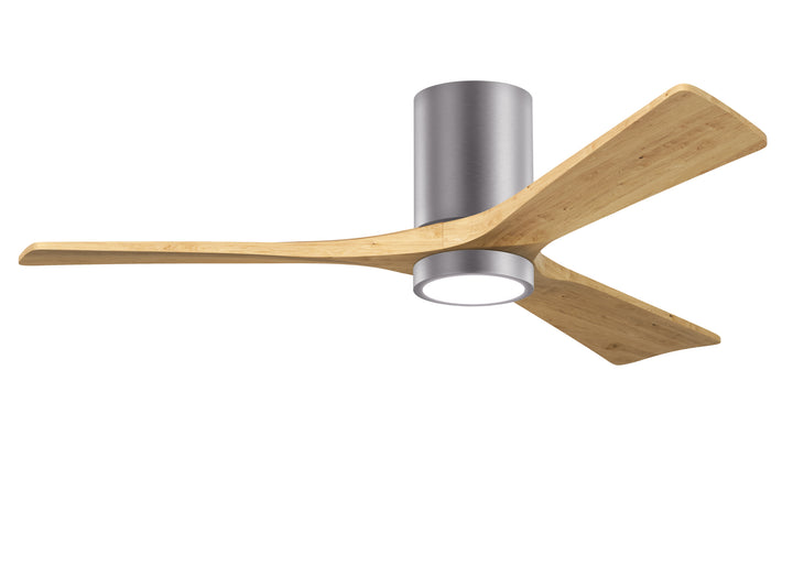 Matthews Fan Company Irene-3HLK 52" Flush Mounted Ceiling Fan with LED Light Kit