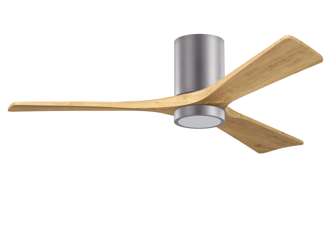 Matthews Fan Company Irene-3HLK 52" Flush Mounted Ceiling Fan with LED Light Kit