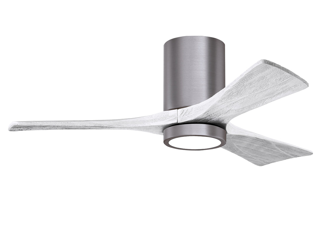 Matthews Fan Company Irene-3HLK 42" Flush Mounted Ceiling Fan with LED Light Kit