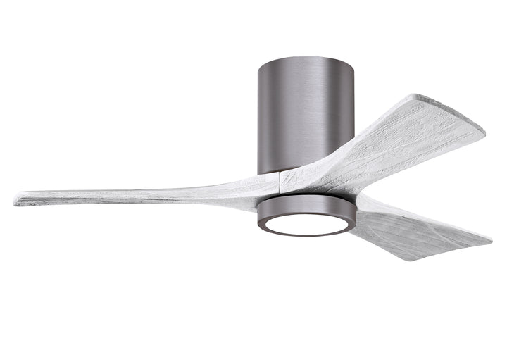 Matthews Fan Company Irene-3HLK 42" Flush Mounted Ceiling Fan with LED Light Kit