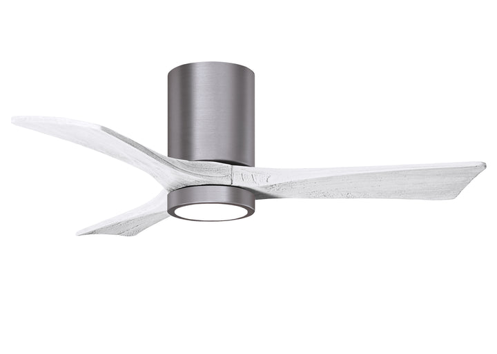 Matthews Fan Company Irene-3HLK 42" Flush Mounted Ceiling Fan with LED Light Kit