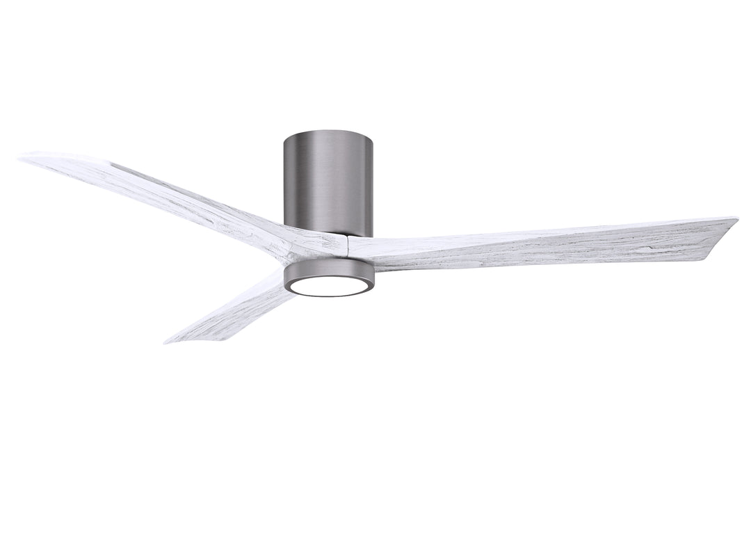 Matthews Fan Company Irene-3HLK 60" Flush Mounted Ceiling Fan with LED Light Kit