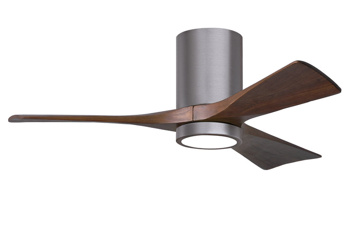Matthews Fan Company Irene-3HLK 42" Flush Mounted Ceiling Fan with LED Light Kit