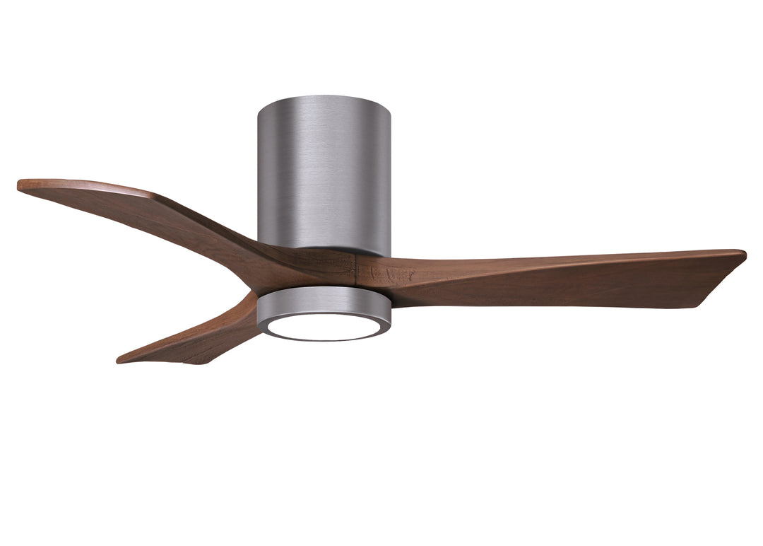 Matthews Fan Company Irene-3HLK 42" Flush Mounted Ceiling Fan with LED Light Kit