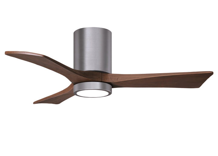 Matthews Fan Company Irene-3HLK 42" Flush Mounted Ceiling Fan with LED Light Kit