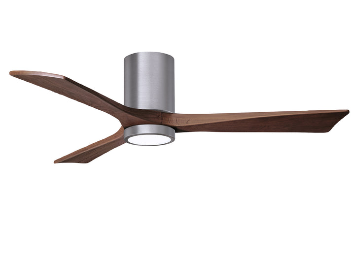 Matthews Fan Company Irene-3HLK 52" Flush Mounted Ceiling Fan with LED Light Kit
