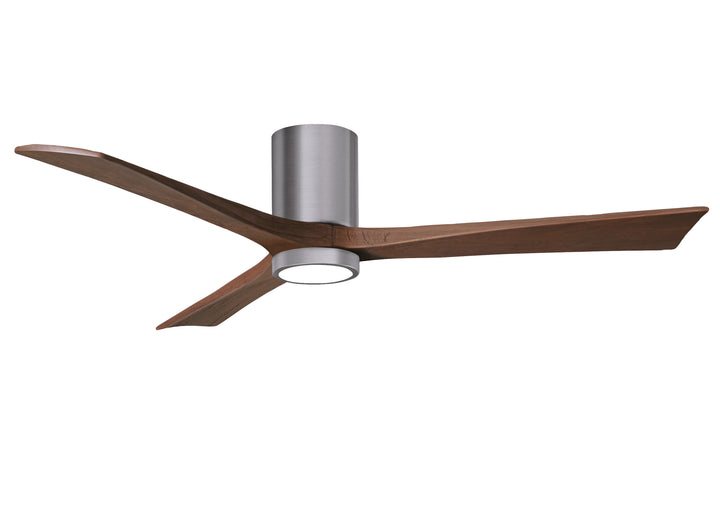 Matthews Fan Company Irene-3HLK 60" Flush Mounted Ceiling Fan with LED Light Kit