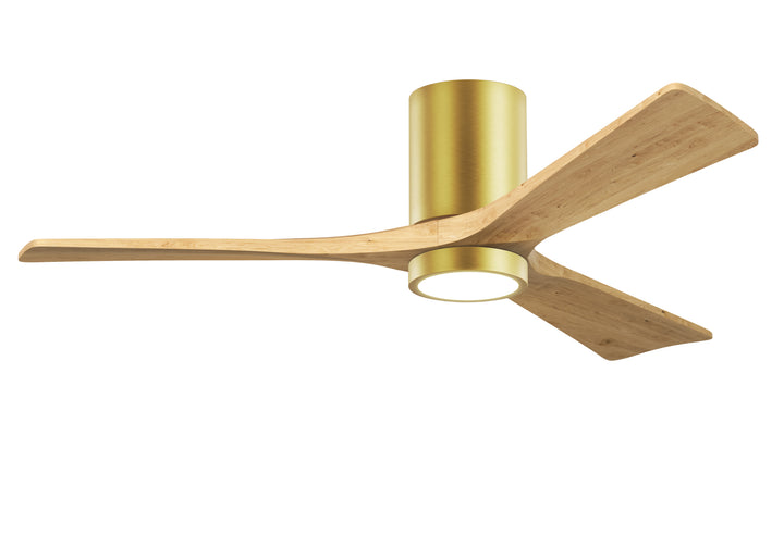Matthews Fan Company Irene-3HLK 52" Flush Mounted Ceiling Fan with LED Light Kit