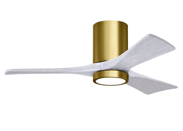 Matthews Fan Company Irene-3HLK 42" Flush Mounted Ceiling Fan with LED Light Kit
