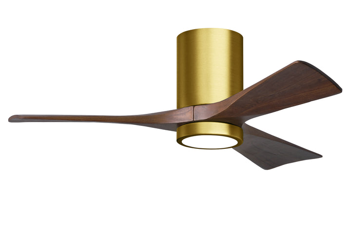 Matthews Fan Company Irene-3HLK 42" Flush Mounted Ceiling Fan with LED Light Kit
