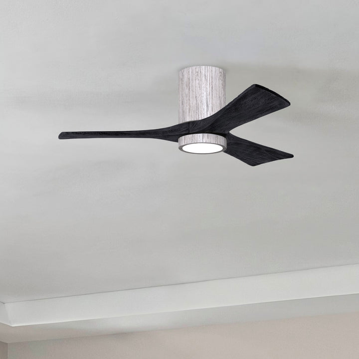 Matthews Fan Company Irene-3HLK 42" Flush Mounted Ceiling Fan with LED Light Kit