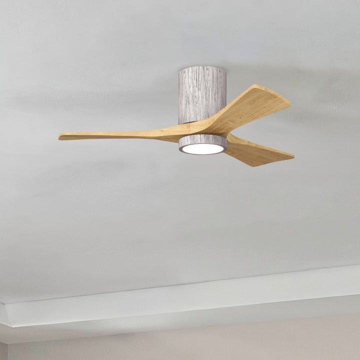 Matthews Fan Company Irene-3HLK 42" Flush Mounted Ceiling Fan with LED Light Kit