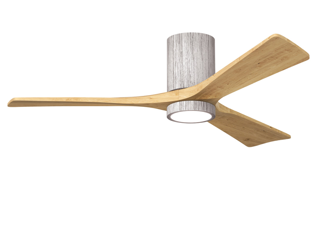 Matthews Fan Company Irene-3HLK 52" Flush Mounted Ceiling Fan with LED Light Kit