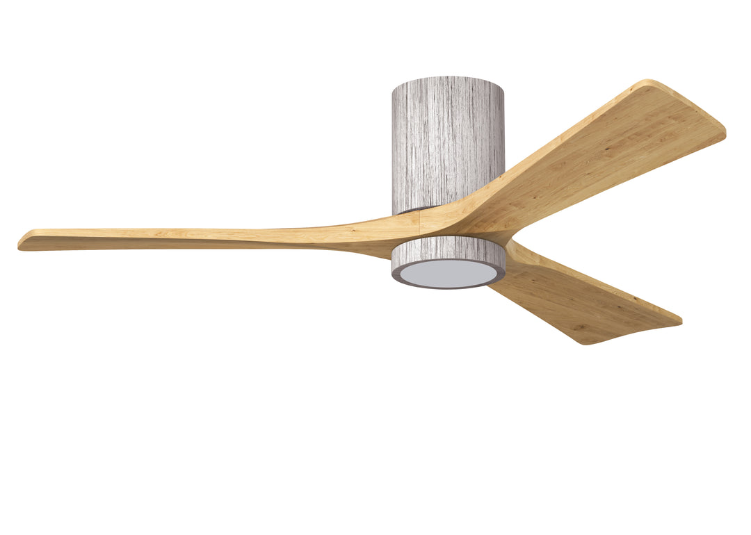 Matthews Fan Company Irene-3HLK 52" Flush Mounted Ceiling Fan with LED Light Kit