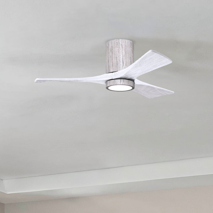 Matthews Fan Company Irene-3HLK 42" Flush Mounted Ceiling Fan with LED Light Kit