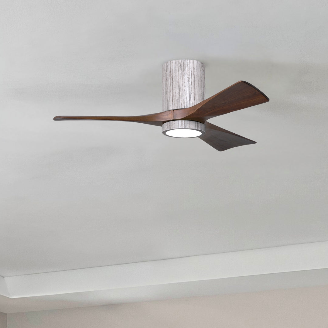 Matthews Fan Company Irene-3HLK 42" Flush Mounted Ceiling Fan with LED Light Kit
