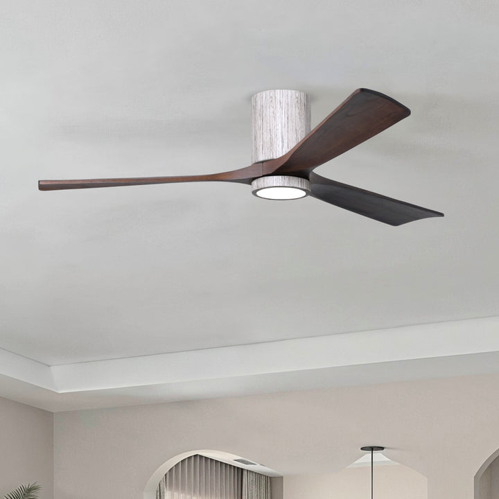 Matthews Fan Company Irene-3HLK 60" Flush Mounted Ceiling Fan with LED Light Kit