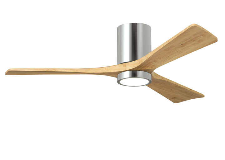 Matthews Fan Company Irene-3HLK 52" Flush Mounted Ceiling Fan with LED Light Kit