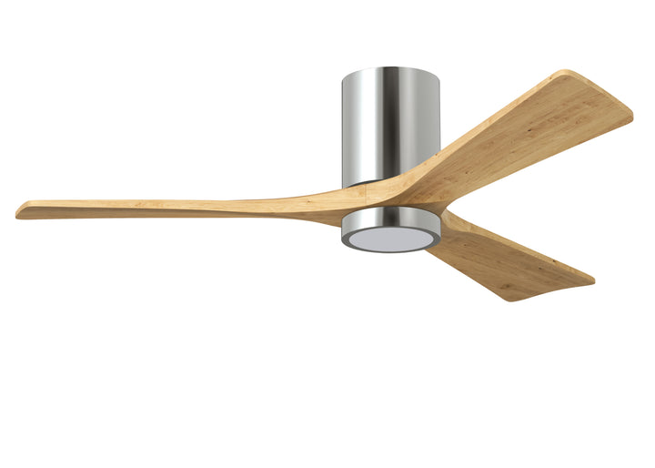 Matthews Fan Company Irene-3HLK 52" Flush Mounted Ceiling Fan with LED Light Kit