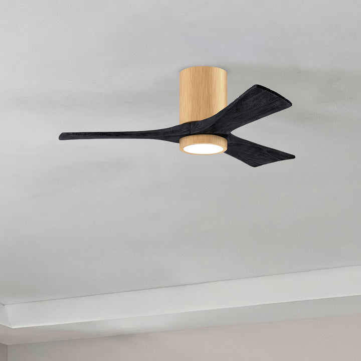 Matthews Fan Company Irene-3HLK 42" Flush Mounted Ceiling Fan with LED Light Kit