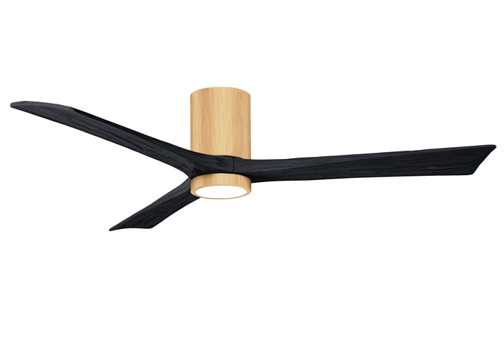 Matthews Fan Company Irene-3HLK 60" Flush Mounted Ceiling Fan with LED Light Kit