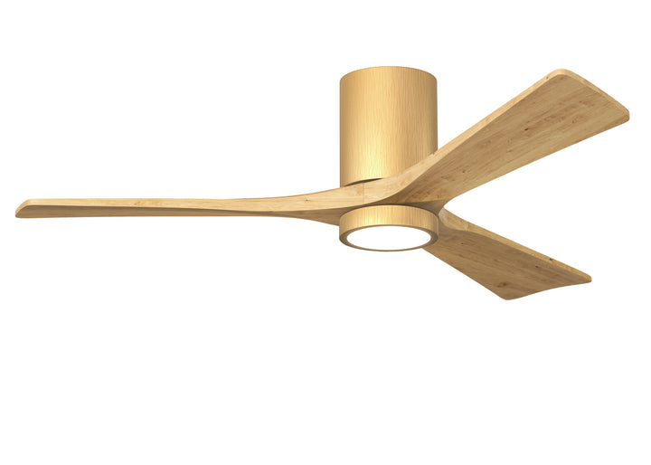 Matthews Fan Company Irene-3HLK 52" Flush Mounted Ceiling Fan with LED Light Kit