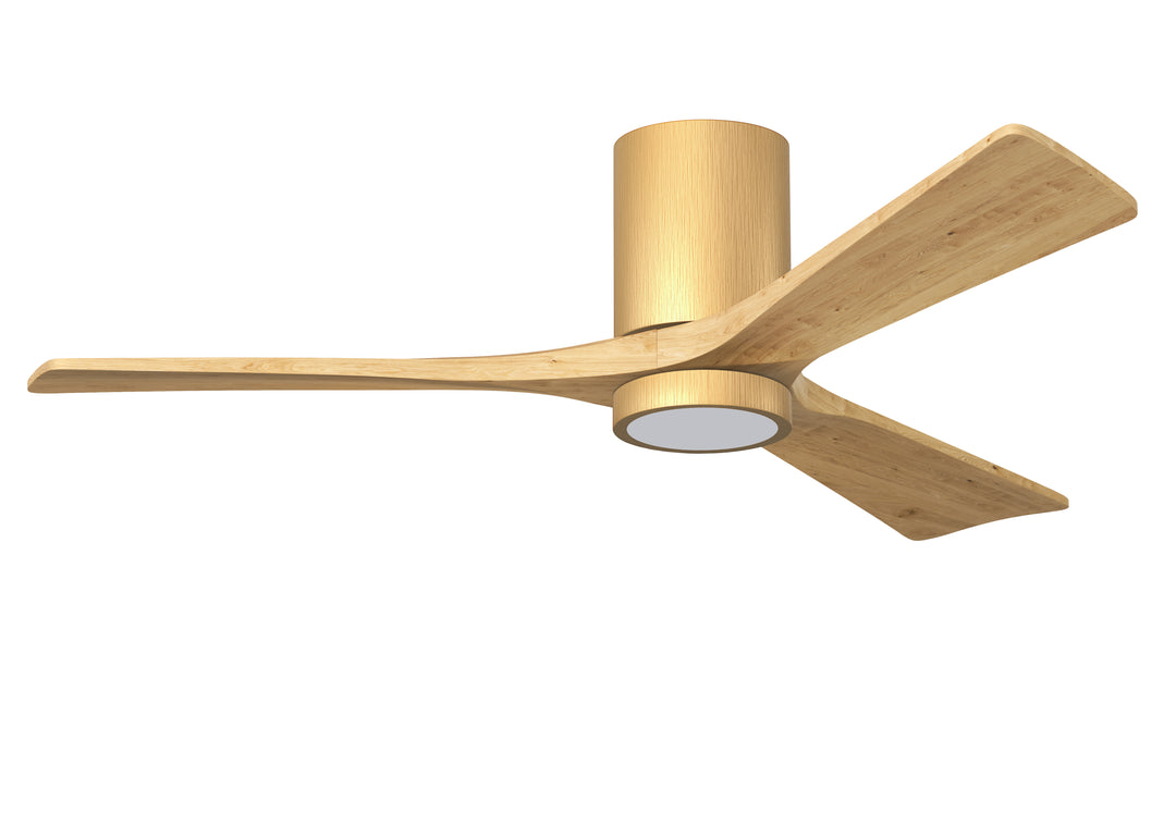 Matthews Fan Company Irene-3HLK 52" Flush Mounted Ceiling Fan with LED Light Kit