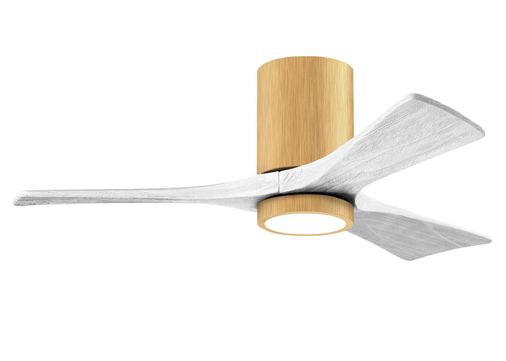 Matthews Fan Company Irene-3HLK 42" Flush Mounted Ceiling Fan with LED Light Kit