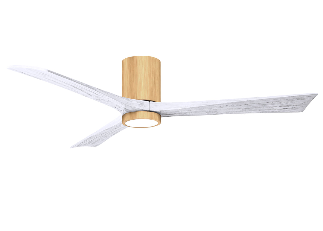 Matthews Fan Company Irene-3HLK 60" Flush Mounted Ceiling Fan with LED Light Kit