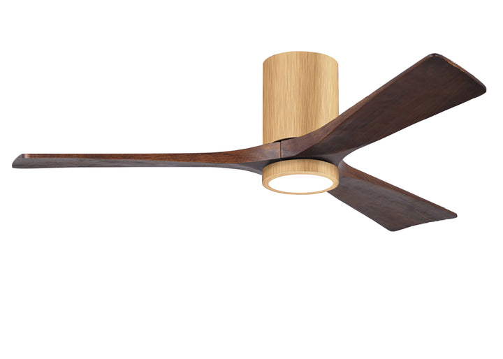 Matthews Fan Company Irene-3HLK 52" Flush Mounted Ceiling Fan with LED Light Kit