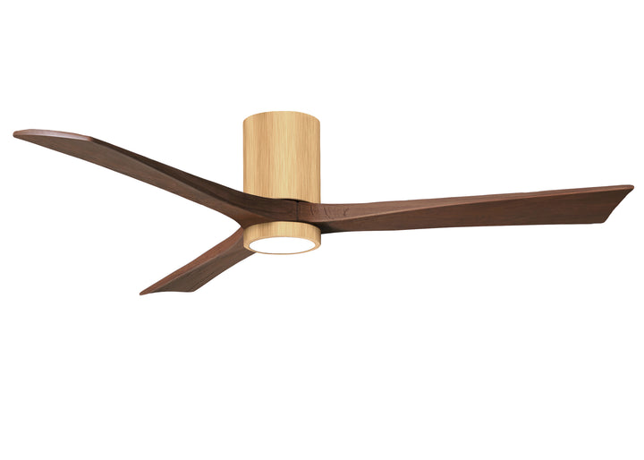 Matthews Fan Company Irene-3HLK 60" Flush Mounted Ceiling Fan with LED Light Kit