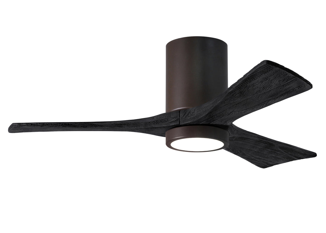 Matthews Fan Company Irene-3HLK 42" Flush Mounted Ceiling Fan with LED Light Kit