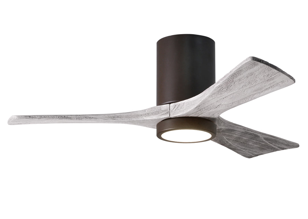 Matthews Fan Company Irene-3HLK 42" Flush Mounted Ceiling Fan with LED Light Kit
