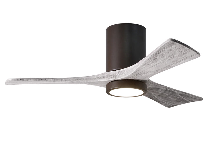 Matthews Fan Company Irene-3HLK 42" Flush Mounted Ceiling Fan with LED Light Kit