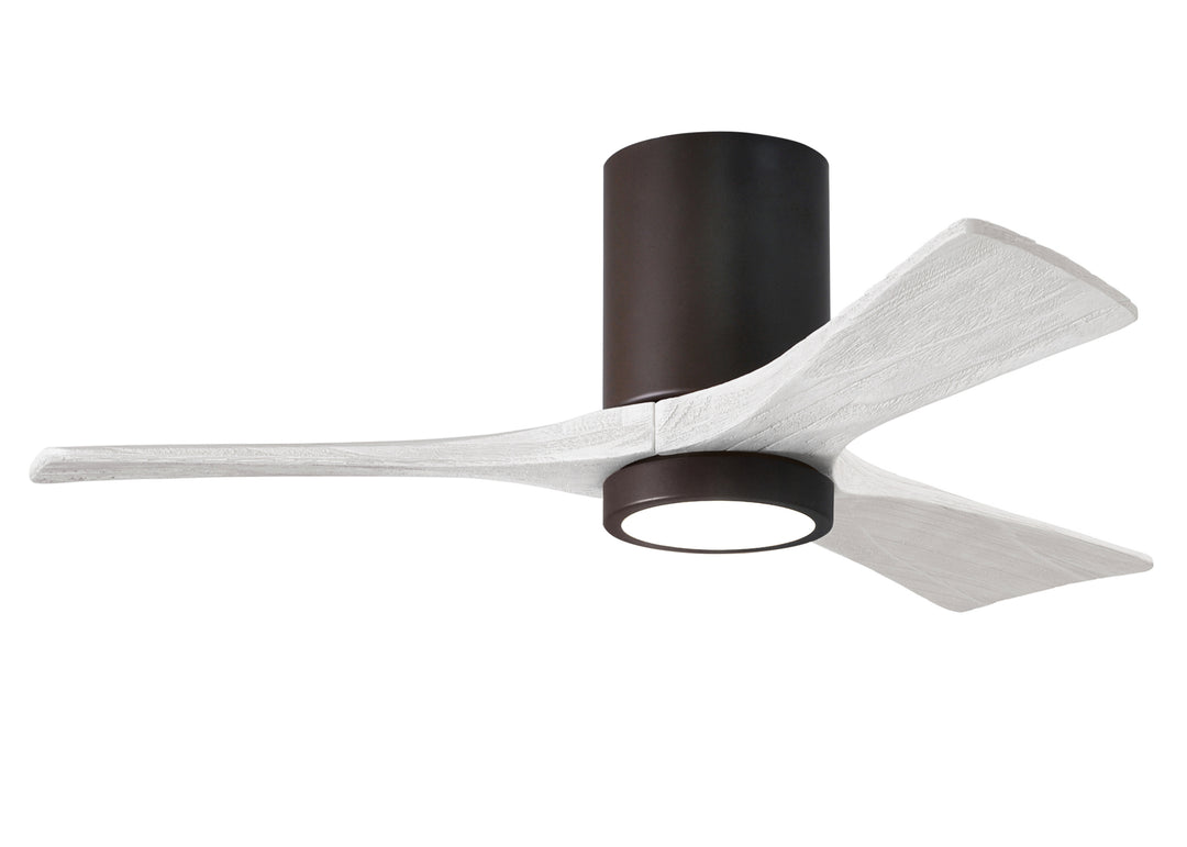 Matthews Fan Company Irene-3HLK 42" Flush Mounted Ceiling Fan with LED Light Kit