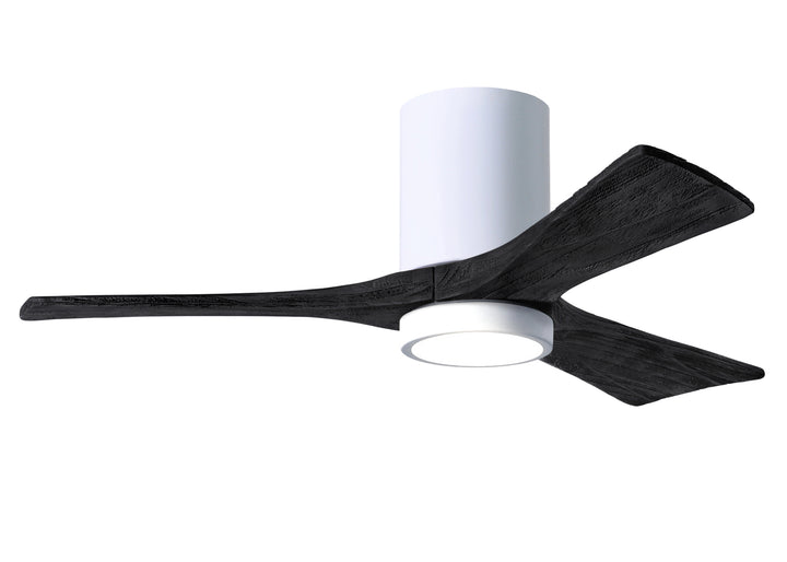 Matthews Fan Company Irene-3HLK 42" Flush Mounted Ceiling Fan with LED Light Kit