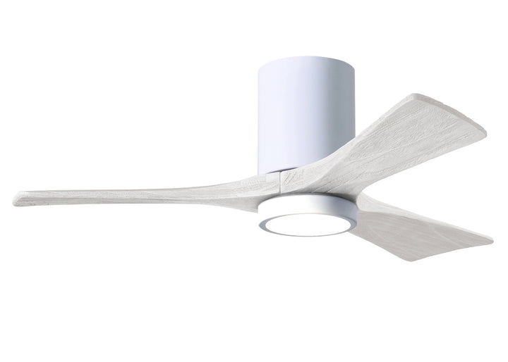 Matthews Fan Company Irene-3HLK 42" Flush Mounted Ceiling Fan with LED Light Kit
