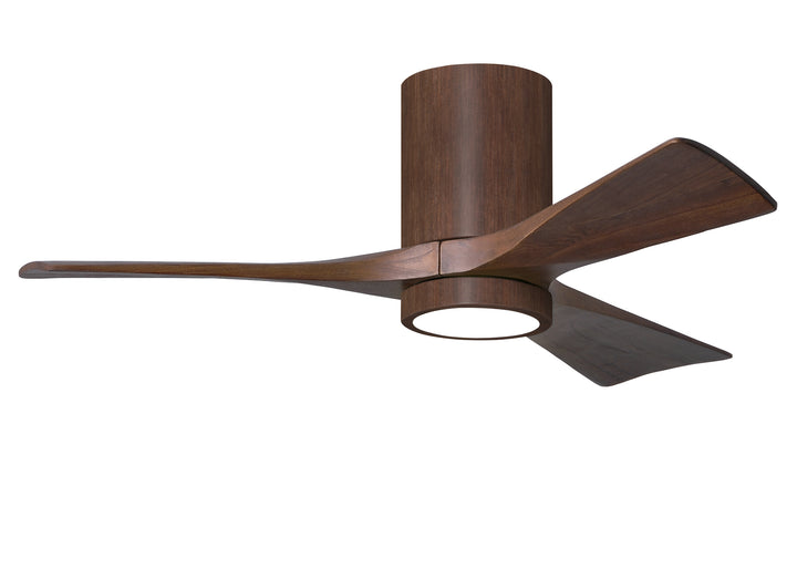 Matthews Fan Company Irene-3HLK 42" Flush Mounted Ceiling Fan with LED Light Kit