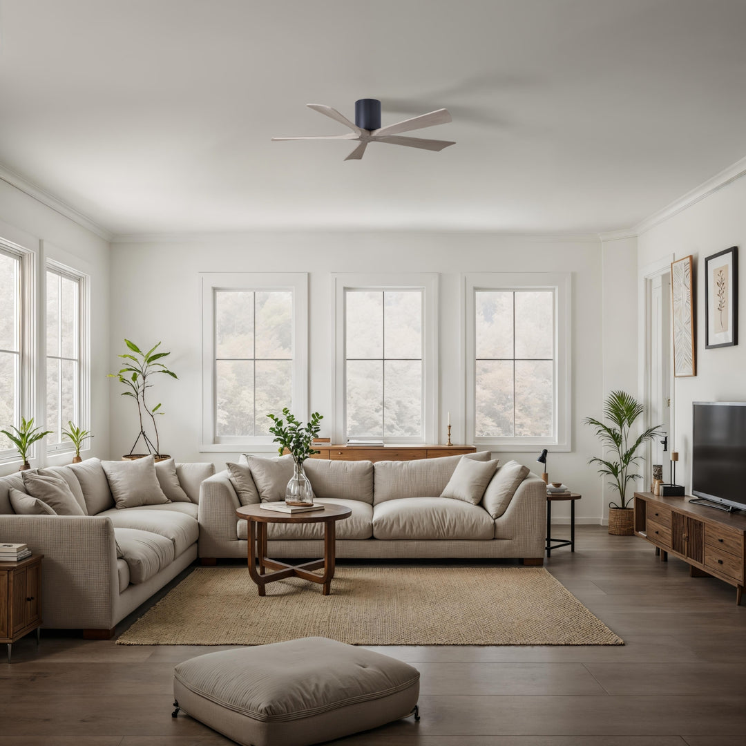 Matthews Fan Company Irene-5H 52"Flush Mounted Ceiling Fan