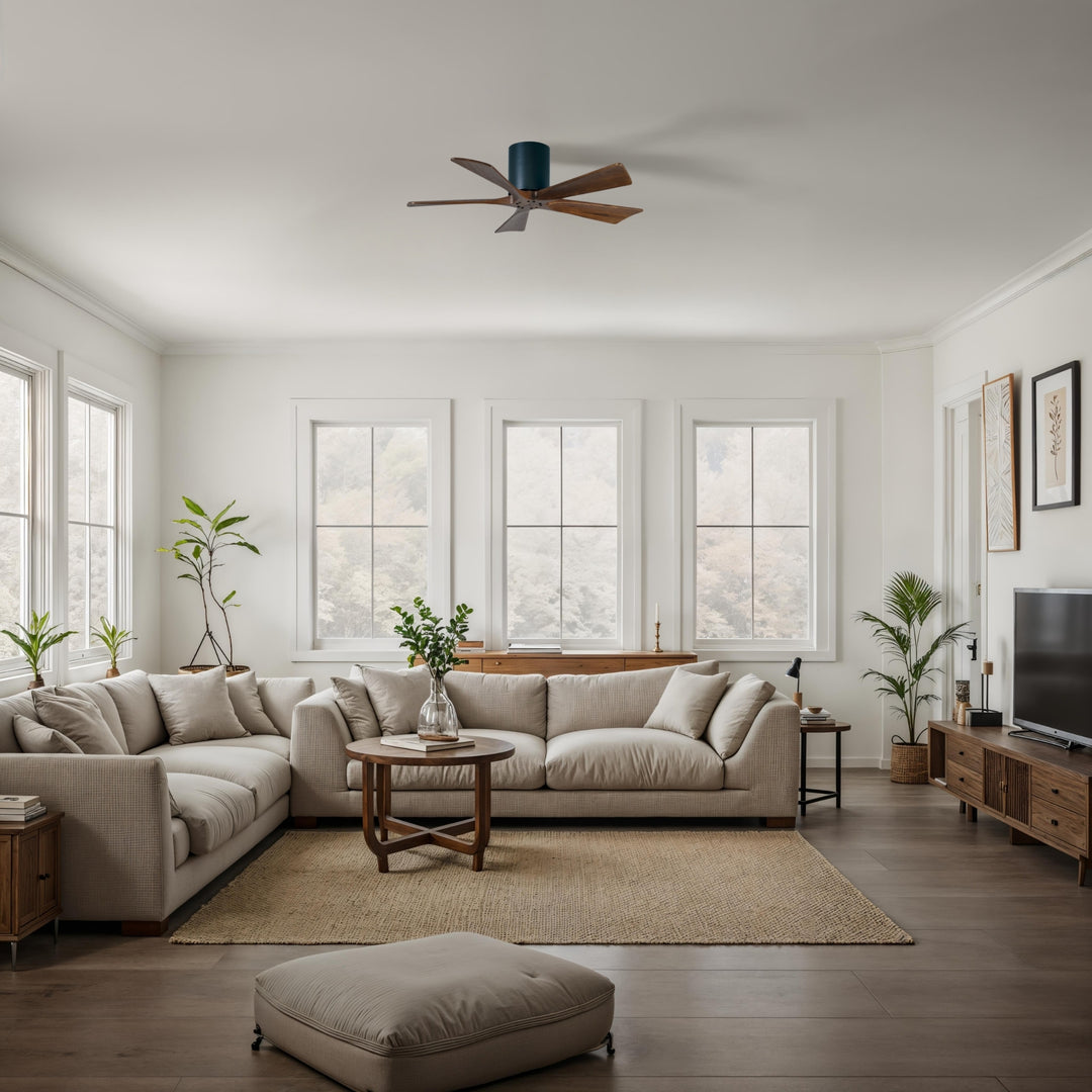 Matthews Fan Company Irene-5H 42" Flush Mounted Ceiling Fan