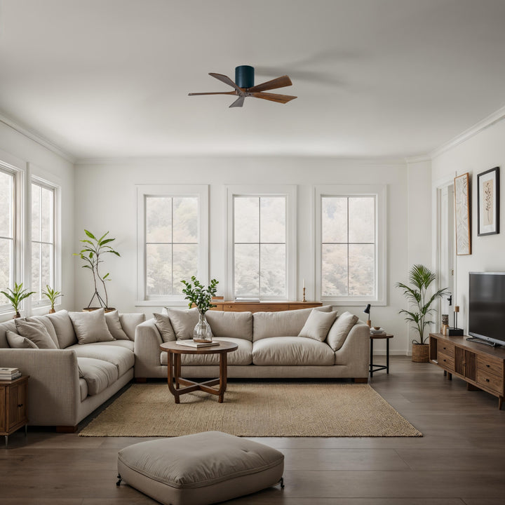 Matthews Fan Company Irene-5H 42" Flush Mounted Ceiling Fan