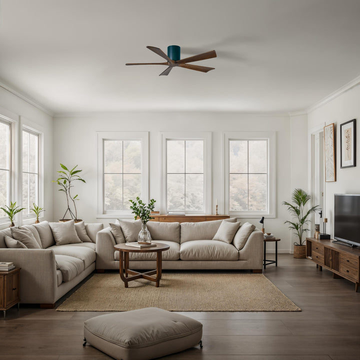Matthews Fan Company Irene-5H 52"Flush Mounted Ceiling Fan