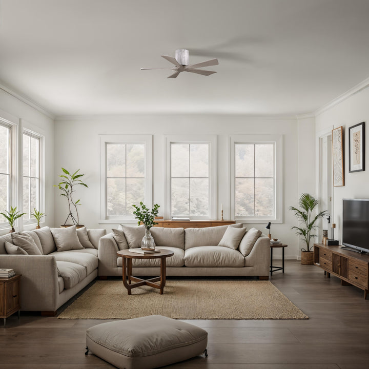 Matthews Fan Company Irene-5H 42" Flush Mounted Ceiling Fan