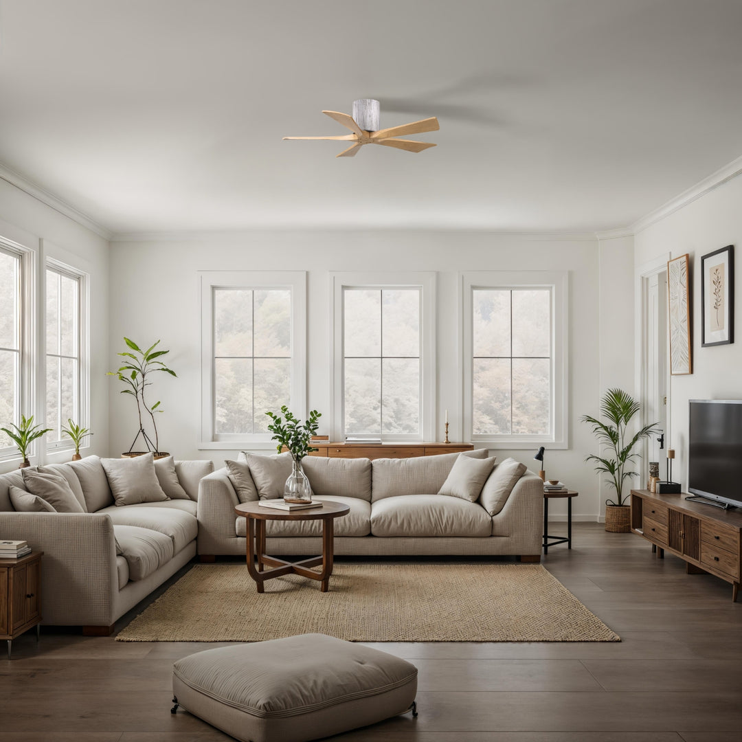 Matthews Fan Company Irene-5H 42" Flush Mounted Ceiling Fan
