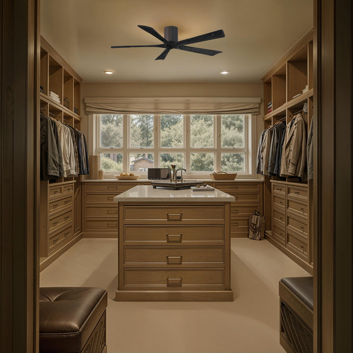 Matthews Fan Company Irene-5H 60" Flush Mounted Ceiling Fan