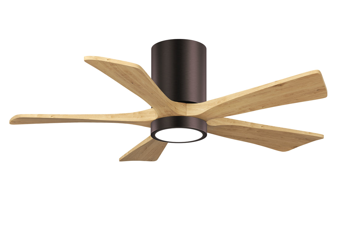 Matthews Fan Company Irene-5HLK 42" Flush Mounted Ceiling Fan with LED Light Kit