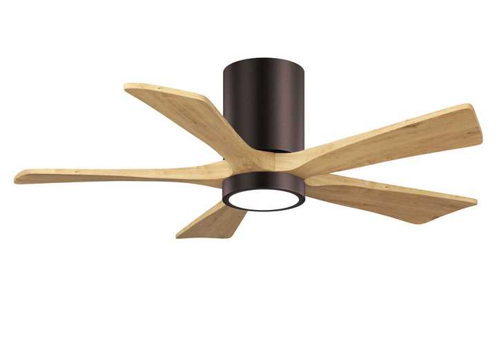 Matthews Fan Company Irene-5HLK 42" Flush Mounted Ceiling Fan with LED Light Kit